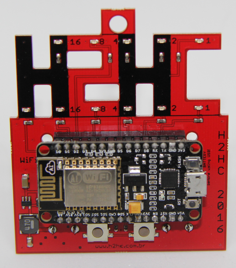 H2HC 2016 Badge Front
