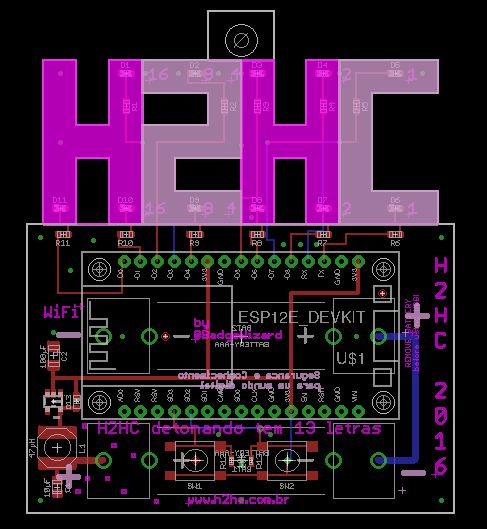 H2HC 2016 Badge Layout