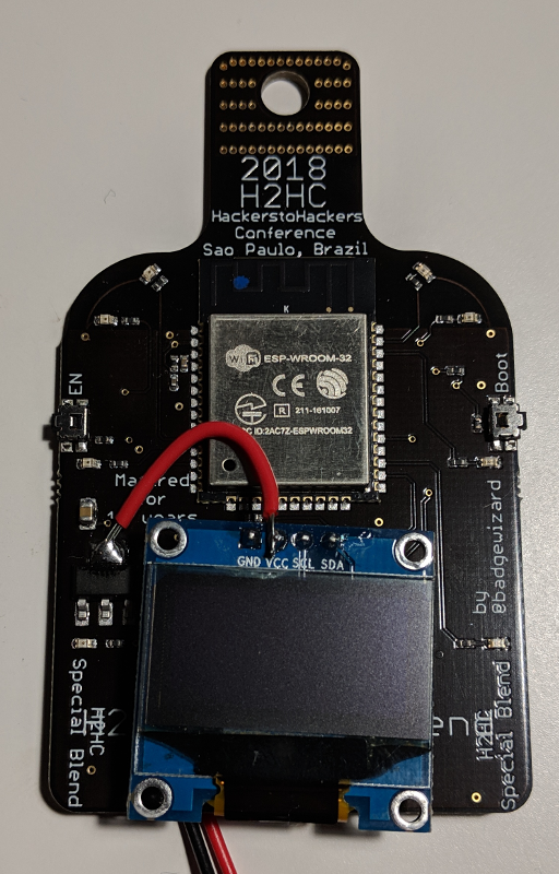 H2HC 2018 Badge Front