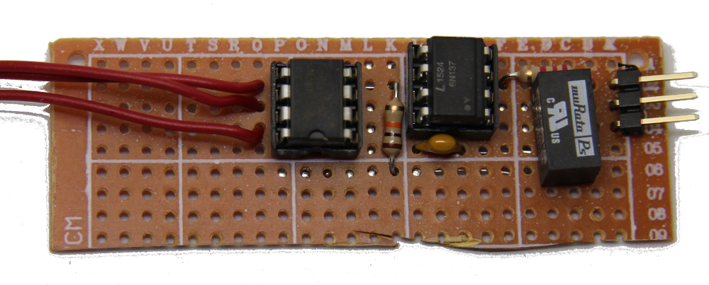 UART DMX Adapter Top